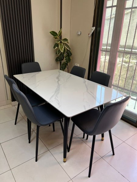 طاولة شايش مع 6 كراسي